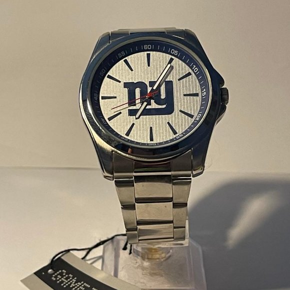 New York Giants NFL Stainless-Steel Men's Watch by Game Time - NEW - Picture 8 of 9